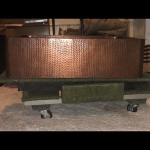 Antique Copper Farmhouse Sink